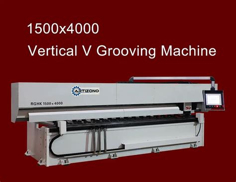 grooving machine for sheet metal|v shaped grooves.